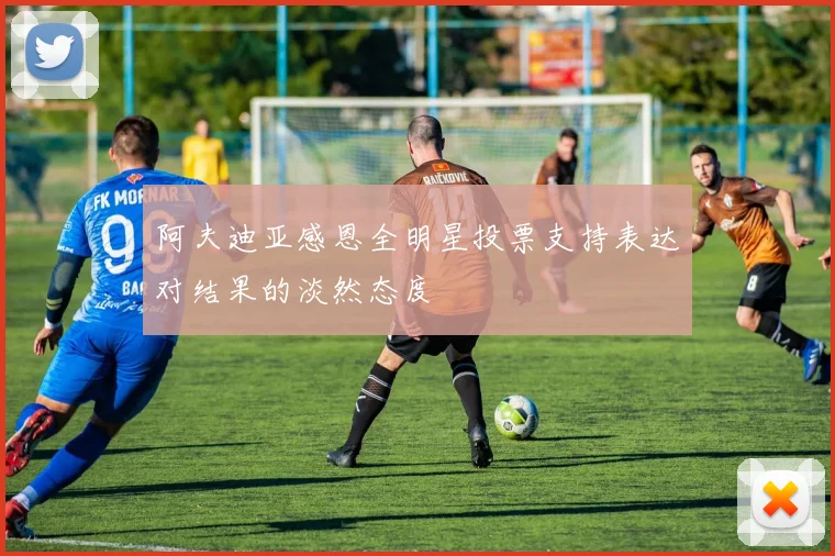 阿夫迪亚感恩全明星投票支持表达对结果的淡然态度